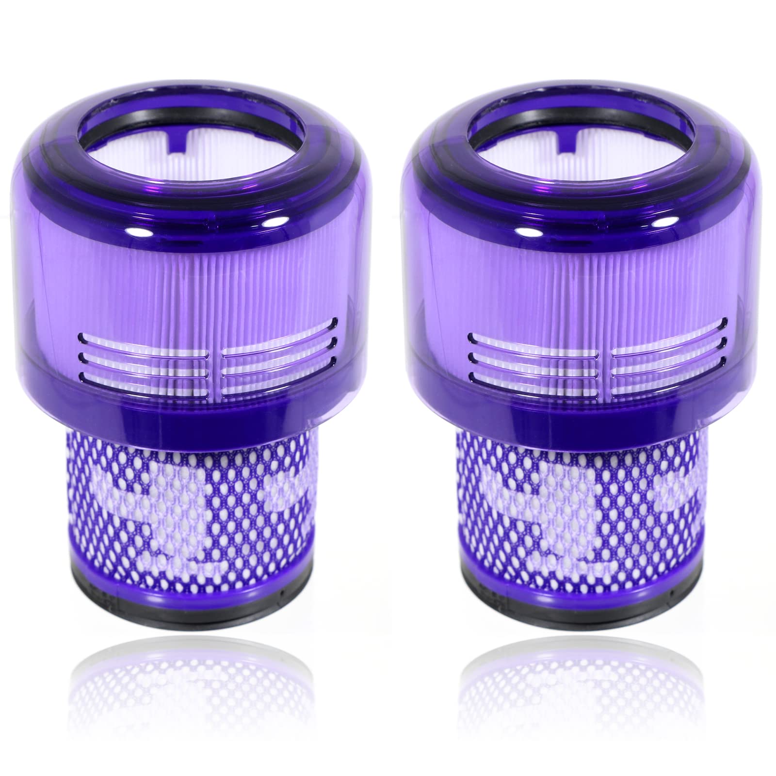 SPARES2GO V15 Filter SV22 compatible with Dyson Vacuum Cleaner Cyclone Animal Absolute 970013-02 (Pack of 2 Filters)