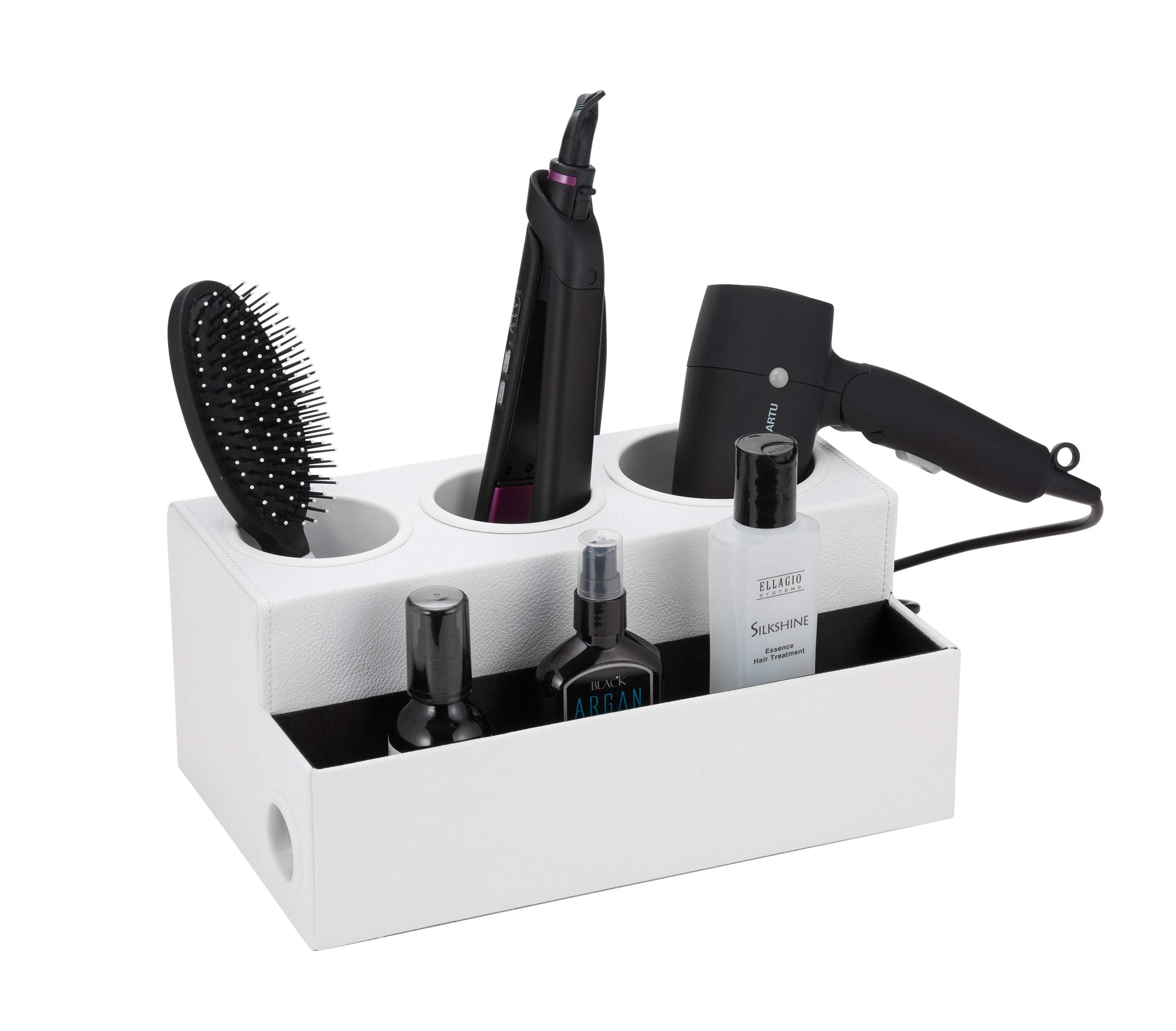 JackCubeDesign Hair Dryer Holder Hair Styling Product Care Tool Organiser Bath Supplies Accessories Tray Stand Storage Bathroom Vanity Countertop with