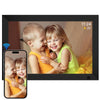 AHOWAI 64GB Digital Photo Frame WiFi, 10.1 Inch 1280x800 IPS LCD Touchscreen Digital Picture Frame, Auto-Rotate Electronic Photo Frame, Share Photos