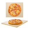 Unicook Square Pizza Stone 33cm, Heavy Duty Ceramic Baking Stone for Oven, BBQ and Grill, Ideal for Making Crisp Crust Pizza, Bread, Cookies and More,