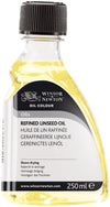Winsor & Newton WN3039748 Refined Linseed Oil 250 ml, RCFRLO250