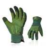 Vgo... Gardening Gloves Women Touchscreen Thornproof, Utility Work Gloves in Pig Leather for Garden Building Warehouse, Dexterity & Breathable