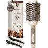 AIMIKE Round Brush for Blow Drying, Large Round Hair Brush Nano Thermal Ceramic & Ionic Tech, for Blow Drying & Styling, Curling and Shine -