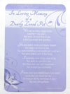Grave Card - In Loving Memory Of A Dearly Loved Pet