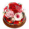 Gifts for Mother, Preserved Eternal Rose in Glass Dome, Real Flowers Gifts for Women, Forever Love Gifts for Mum Wife Girlfriend, Birthday for Her,