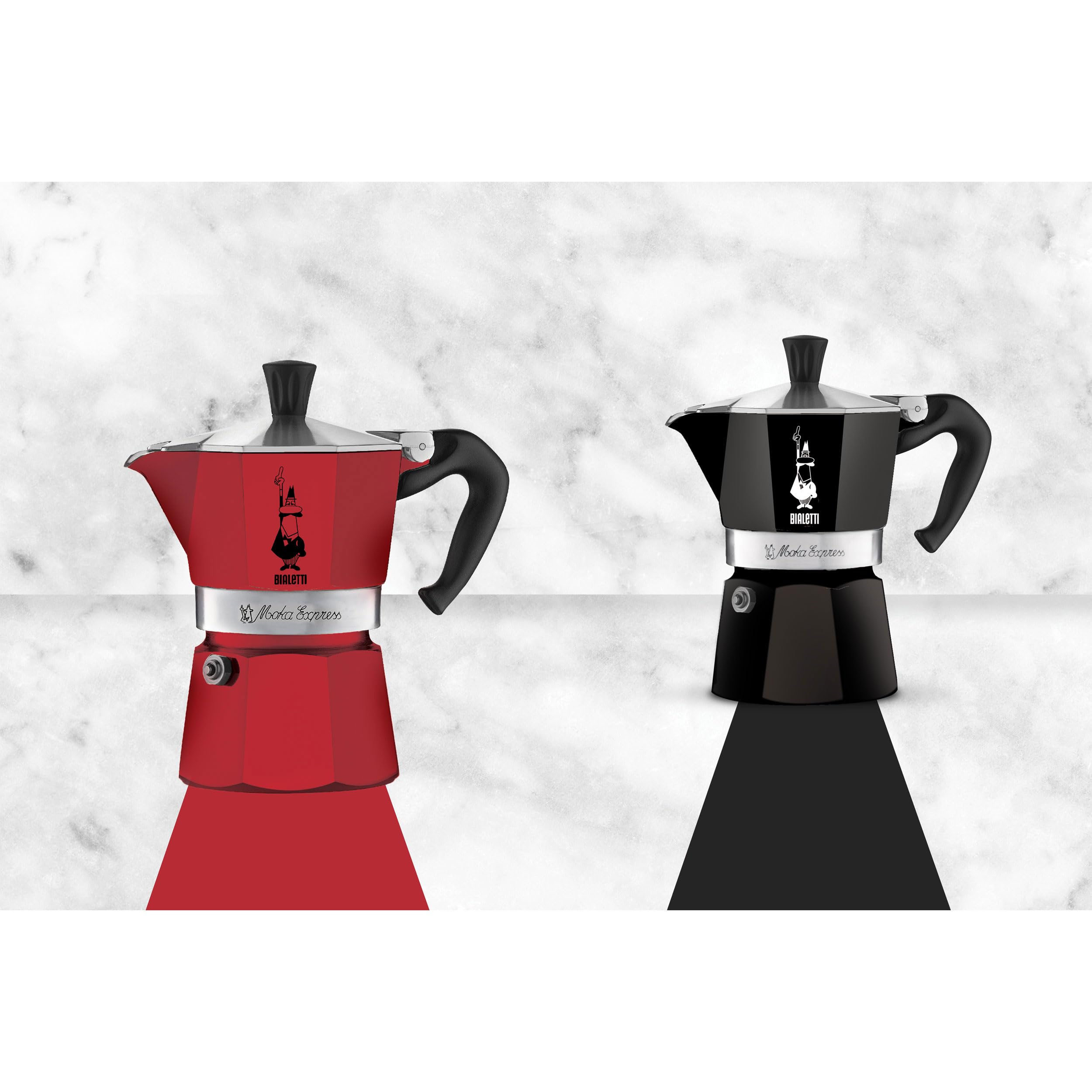 Bialetti Black CD Cafetire Moka Express 3tz, Aluminium, 30 x 20 x 15 cm Pack of 1
