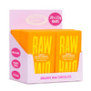 Vegan Chocolate Bar - Raw Halo - Dark Chocolate & Salted Caramel - 20 x 22g Snack Size Bars - Organic, Dairy & Gluten Free