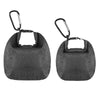 Travel Soap Container Bag, 2 Pack Portable Soap Holder Travel Case,Completely Waterproof and Leak Proof, Solutions for Travelling with Bar Soap (Grey)