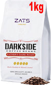 ZATS Coffee Beans Father's Dark Roast 1kg, Single Origin 100% Arabica - Intensity 5/5 - Strong Italian Artisan Espresso, Dark Roasted Speciality Whole