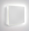 CubeTECH CTQF100t Smart LED 4" Inch Bathroom Extractor Fan w/Timer Overrun Delay. White Grooved High Airflow Silent Bathroom Fan - Toilet Ventilation
