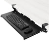VIVO Large Keyboard Tray Under Desk Pull Out with Extra Sturdy C Clamp Mount System, 69 (84 Including Clamps) x 28 cm Slide-Out Platform Computer