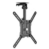 ProperAV Ceiling TV Bracket ? Fold Up and Swivel for 23" 24" 28" 32" 37" 40" 42" 43" 46" 50" 55" Televisions, Supports up to 20kg, VESA