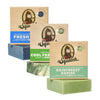 Dr. Squatch Men's Natural Bar Soap Made from Natural Oils - 3 Pack - Cold Process Soap with No Harsh Chemicals - Fresh Falls, Rainforest Rapids, Cool