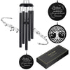 Sympathy Wind Chimes for Loss of Loved One, Memorial Windchimes for Lost Father Mother Friends, Remembrance Bereavement Gift with Card, in Memory Deep