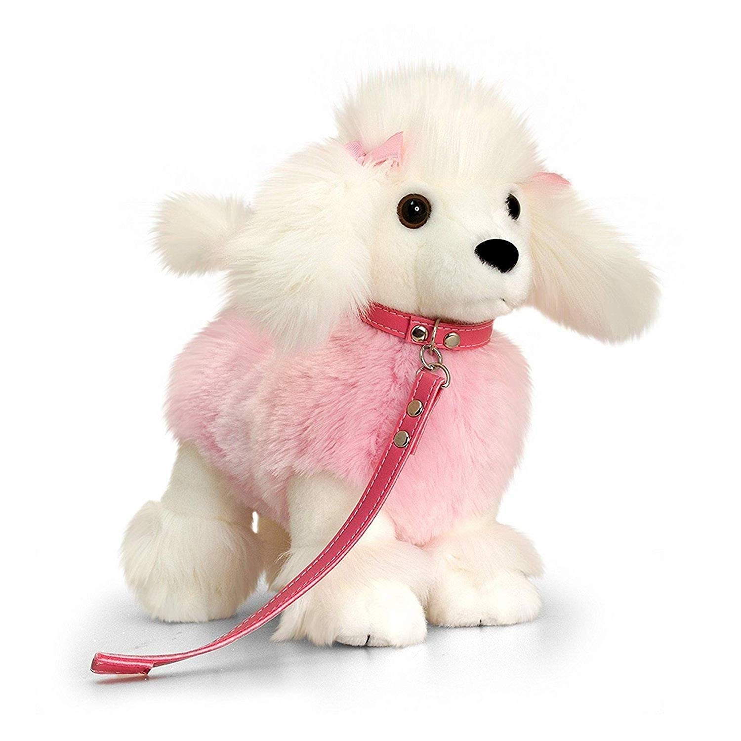 Keel Toys Poodle Dog On Lead