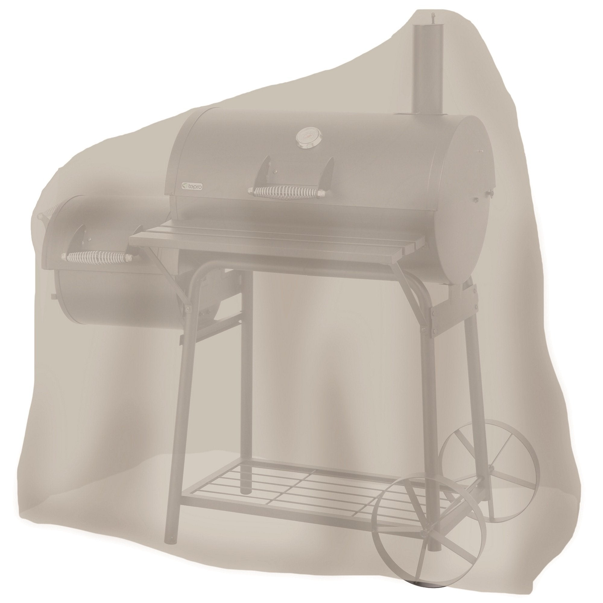 Universal Cover for Medium Pit Barrel Smokers in Beige