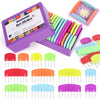 Aeelike Blocking Pins, 20Pcs Colourful Blocking Pins for Knitting & Crochet Projects, Knit Blockers Combs Set, Knit Blocking Pins for Blocking Mats,