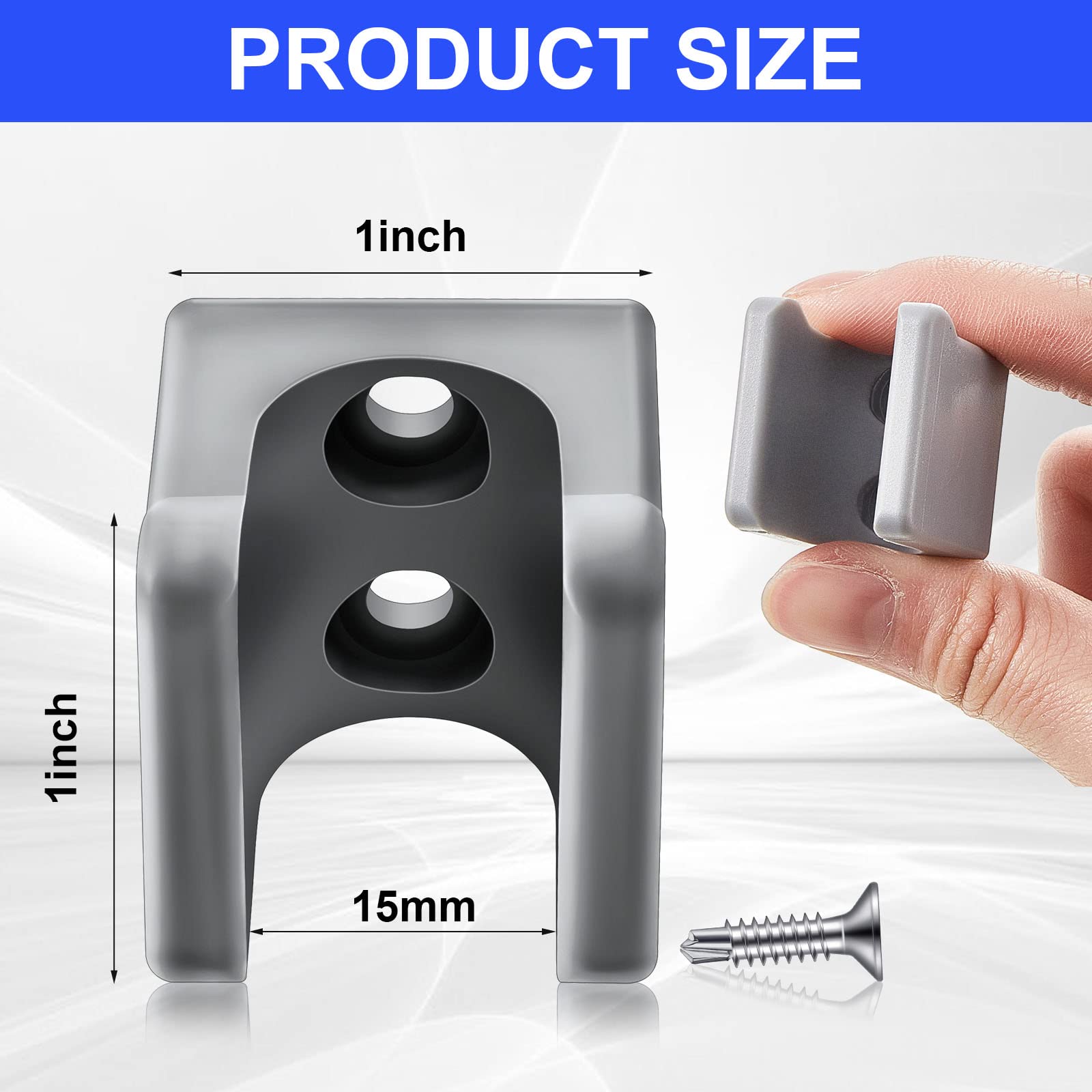 Deekin 30 Pcs Golf Club Holder Golf Club Rack Golf Storage Organizer for Garage Golf Club Hanger Golf Club Wall Mount with 60 Pcs Screws for Golf