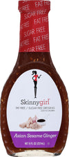 Skinnygirl Fat Free Salad Dressing, Sugar Free Asian Sesame Ginger 8 Ounce