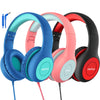 EarFun Kids Headphones 3 Packs, Wired Headphones for kids 85/94dB Volume Limit, Sharing Function, Stereo Sound Adjustable Headband Children Headphones