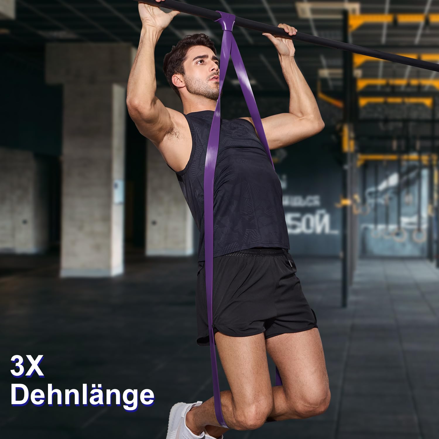 PYHIGH Pull Up Assistance Bands Set 70 LBS - 230 LBS, Long Resistance Bands for Pull Ups Working Out, Gym Workout Bands for men Exercise Muscle