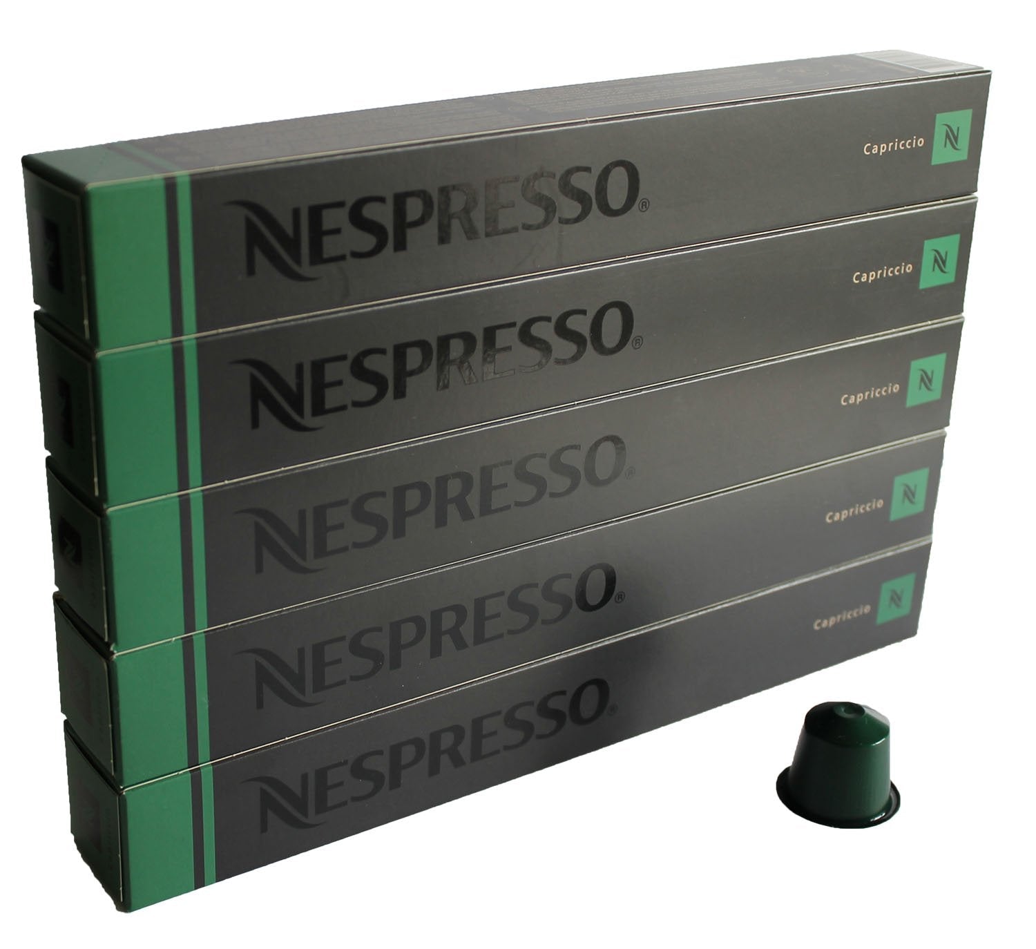 Nespresso Espresso Capriccio, Pack of 5, 5 x 10 Capsules