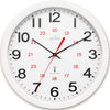Acctim Wall Clock Radio Controlled 30cm White 74172, 30cm x 30 cm