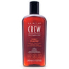 REVLON PROFESSIONAL American Crew 3-In-1 Shampoo, Conditioner & Body Wash with Long Lasting Scent to Cleanse & Condition Hair Styling & Skincare for