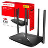 MERCUSYS MB115-4G 300 Mbps 4G Router With Sim Slot, 4G/3G Compatible, Wireless LTE Cat 4 With WiFi Router Mode, 4 External Antennas, Plug and Play,