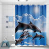 Lunaanda Shower Curtain for Bathroom,Fabric Shower Curtain Mould Resistant,Machine Washable Bath Curtains, Polyester Fabric Bathroom Curtains,Mould