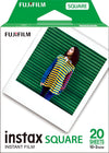 INSTAX SQUARE ISO 800 film with white border, 2 X 10 shot pack