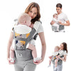 Baby Carrier, Bellababy Multifunction Baby Carrier Hip Seat (Ergonomic M Position) for 3-36 Month Baby, 6-in-1 Ways to Carry, All Seasons, Adjustable