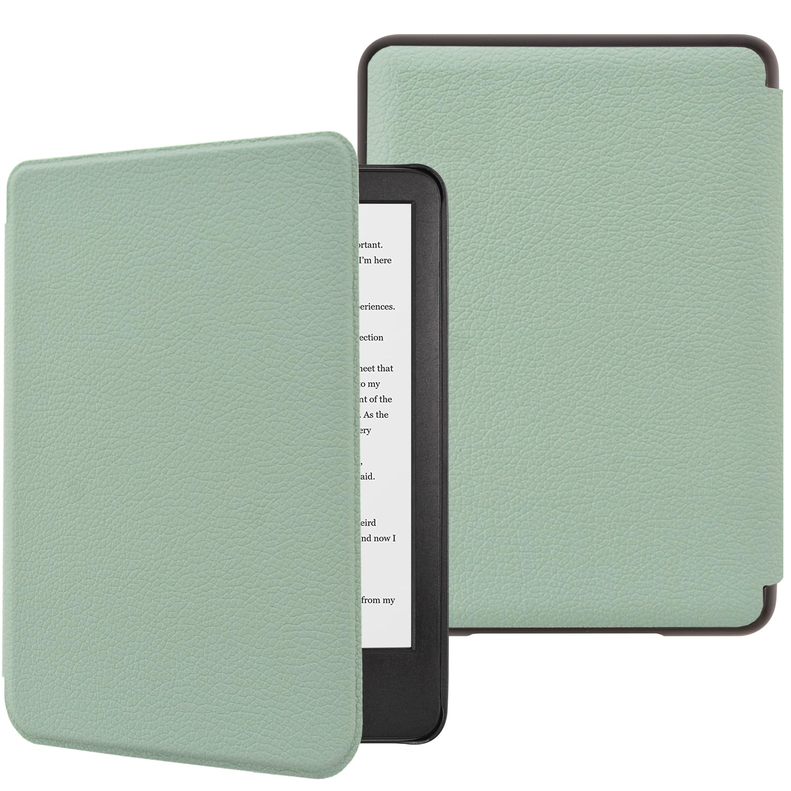 DMLuna Case for All-New 6" Kindle 11th Generation 2024/2022, Model:C2V2L3, Ultra Thin and Lightweight Smart Protective Durable Premium PU Leather