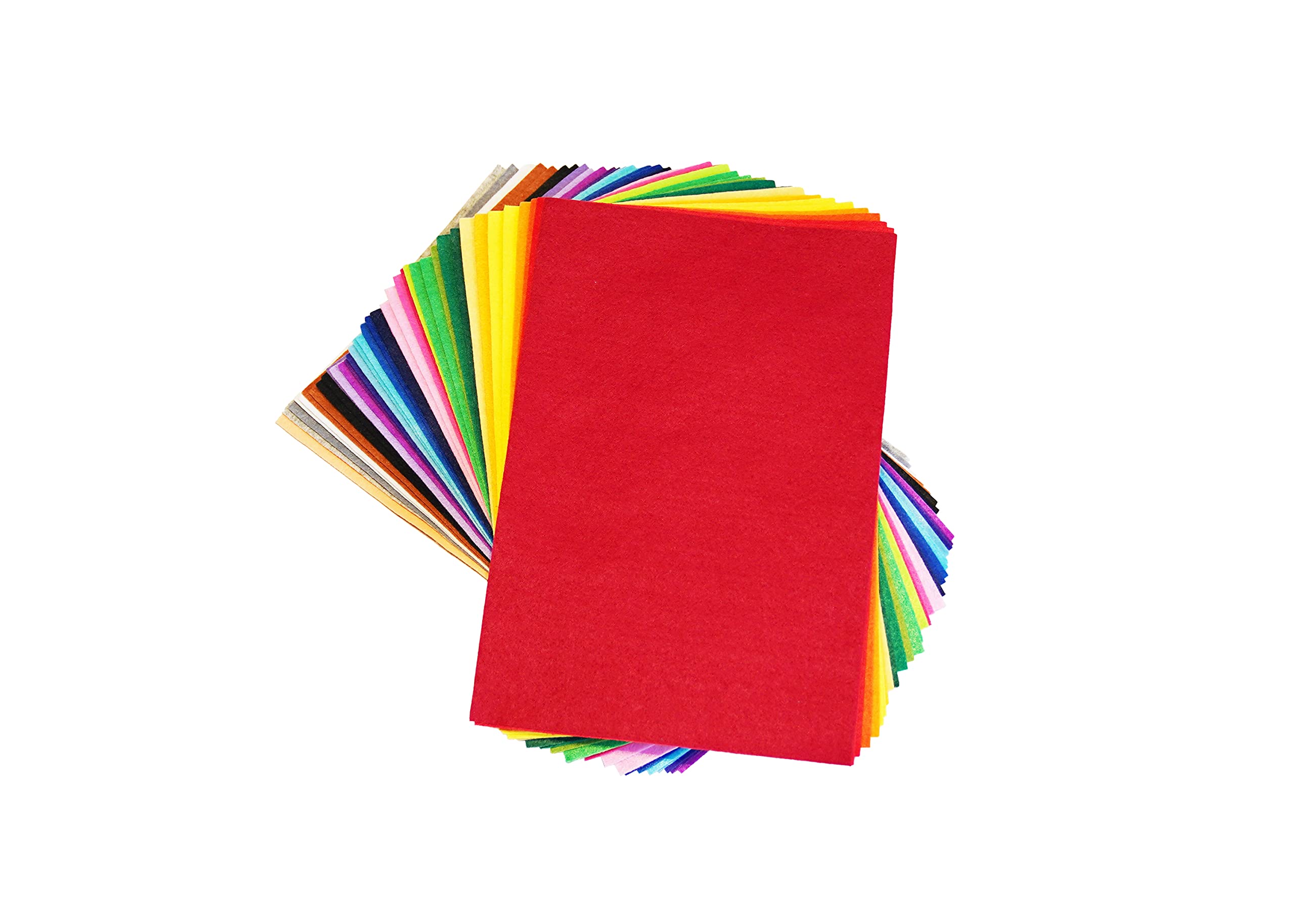 DIYR 40pcs A4 32 Assorted Coloured 30 x 20 cm Felt Fabric Sheets, Fabrics DIY Craftwork Sewing Patchwork, Crafts Assorted Colour Polyester Felt Sheet