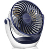 OCOOPA USB Desk Table Fan with Strong Airflow & Quiet Operation, Portable Cooling Fan Speed Adjustable 360?Rotatable Head for Home Office Bedroom