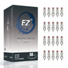 EZ Tattoo Cartridge Needles Assorted - 50Pcs #12 Mixed (7RM 9RM 11RM 13RM 15RM) Standard Round/Curved Magnum Tattoo Needle Cartridges for Tattooing