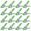 SWANLAKE16PCS 6" inch Spring Clamp, Heavy Duty Spring Metal Spring Clamps, 2.5"-inch Jaw Opening (16PCS)