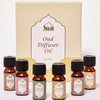 Oud Diffuser Oil, Essential Oil Gift Set by Dukhni | 6 x 10ml Arabic Oil Gift Set for Diffuser & humidifier | 100% Pure Halal Oudh Oils | Relax with