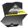 The Magnet Shop TMS Magnetic Sheets A4 - Magnets for Crafts, Flexible 0.4mm Sheets for Storing Dies, Artwork, Crafts or Creating Magnets for
