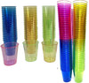 1600 Plastic Shot Glasses, NEON 30ml - Shot Cups| Shots Vodka Jelly Sample Tasting Desserts, Weddings Birthdays Parties Christmas, Stag, Hen, Reusable
