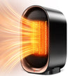 BZGG Electric Heater, 1000W Portable Room Heater,Space Heaters for Home with 2 Heat Settings & Overheat and Tip-Over Protection, Small Personal