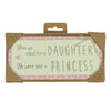 Novelty Plaque Gift - Vintage Design - Daughter