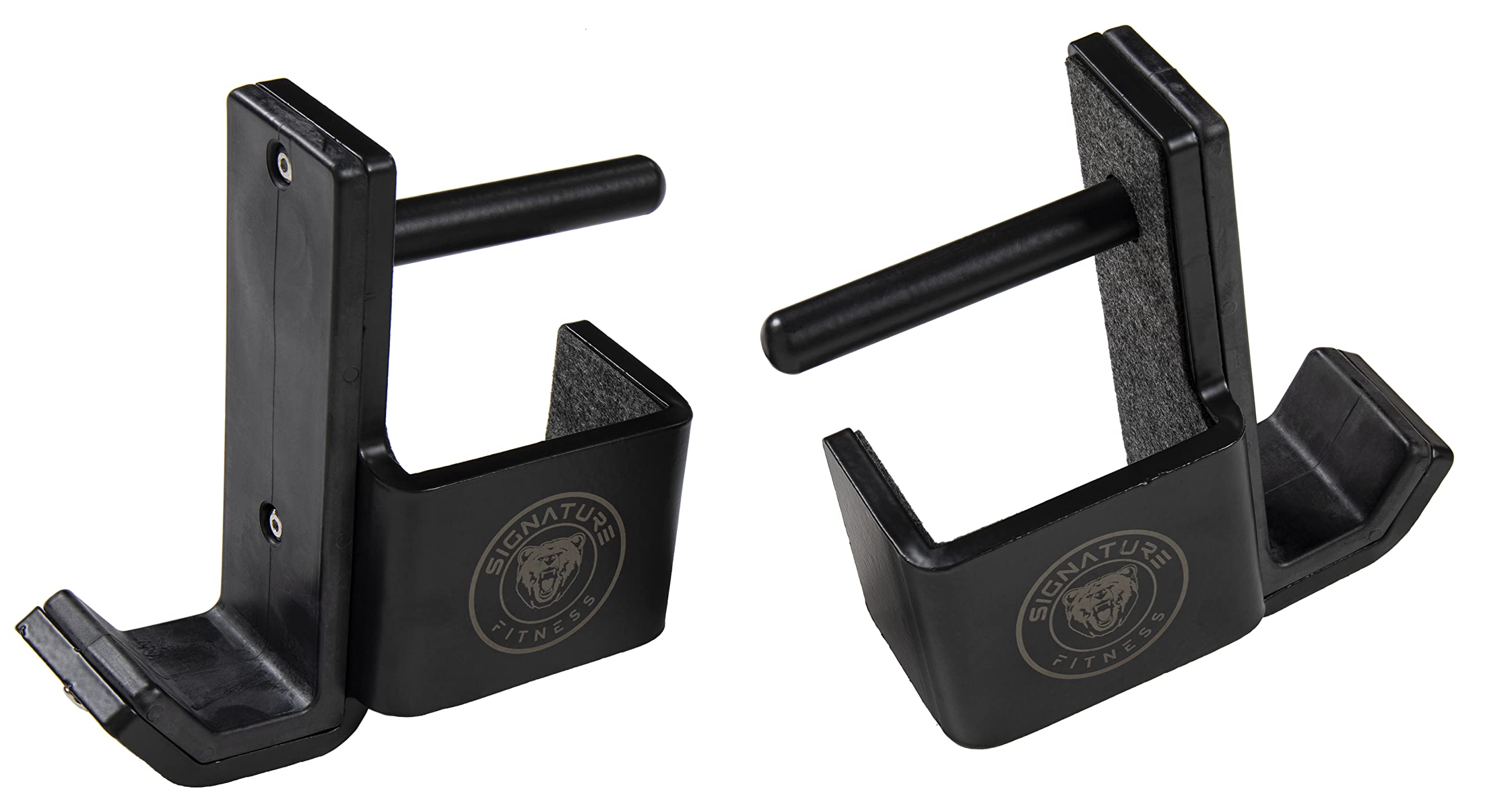 Signature Fitness J-Hooks SF-3 1,500 Pound Capacity 3? x 3? Power Cage Squat Rack,Black