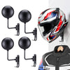 motofans helmet stand, Rotation Metal Helmet Holder Wall Mount, Helmet Holder Bike with 2 Hooks Helmet Hanger for motorbike, Caps, Baseballs, Rugby