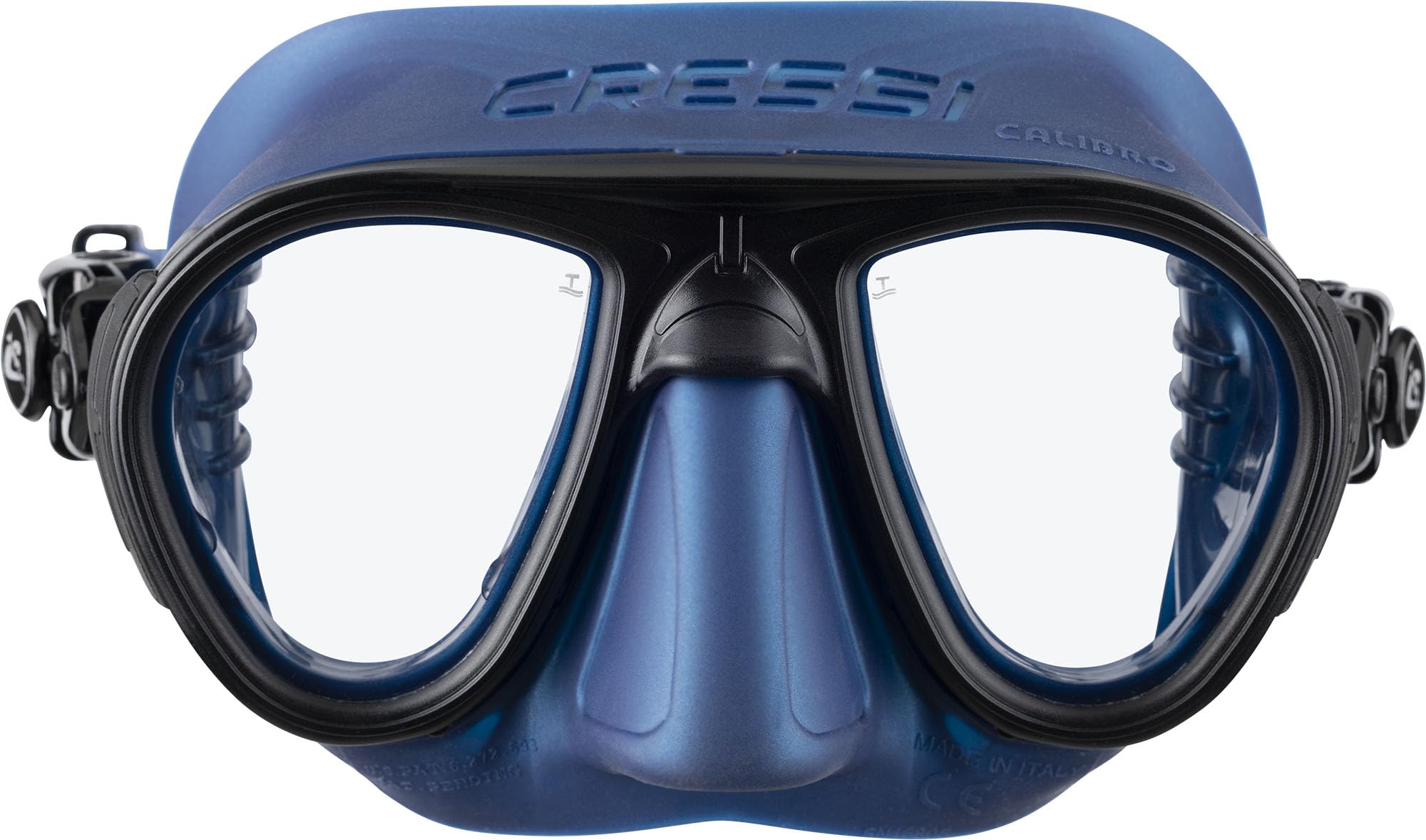 Cressi Calibro Diving Mask - Blue Nery, Uni