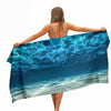 Ulticool Microfibre Towel ? Ocean Sea Beach ? 160 x 80 cm ? Lightweight Travel Towel Quick Drying Bath Towel Beach Towel Sauna Towel Microfibre