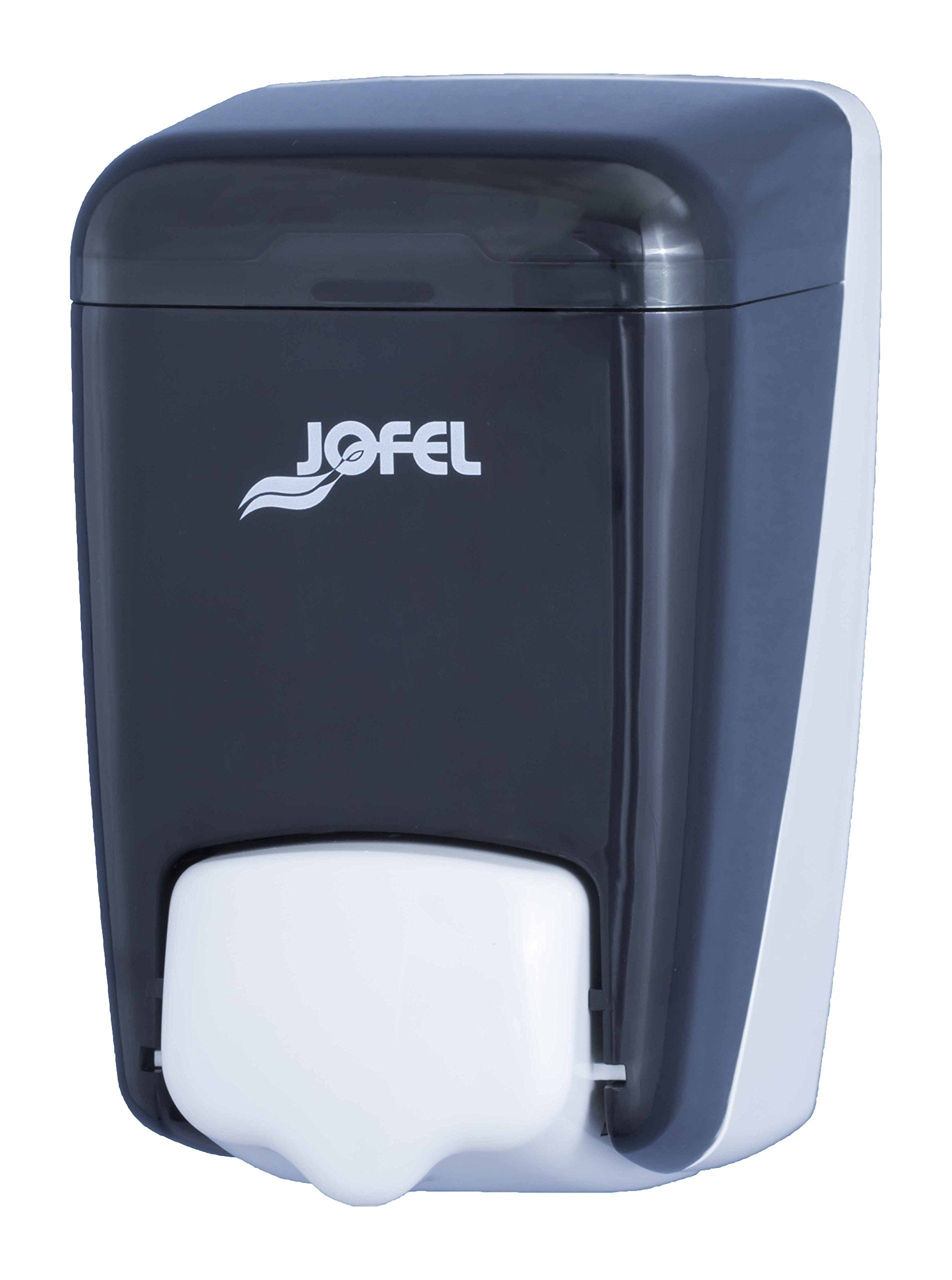 Jofel AC84000 Soap Dispenser, Refillable, Charcoal Colour, 0.4 L