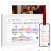 Ekasoco 10.1 Inch Digital Calendar & Chore Chart - Smart Family Organizer with Touchscreen Interactive Display, Meal Planner & Digital Photo Frame |