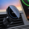 Lamicall for Magsafe Car Mount Charger - [15W Top Charging] Magnetic Wireless Car Charger with 20x N52 Magnets, Hands Free Air Vent Phone Holder