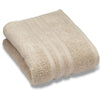 Catherine Lansfield Zero Twist Cotton 90x140cm Bath Sheet Natural